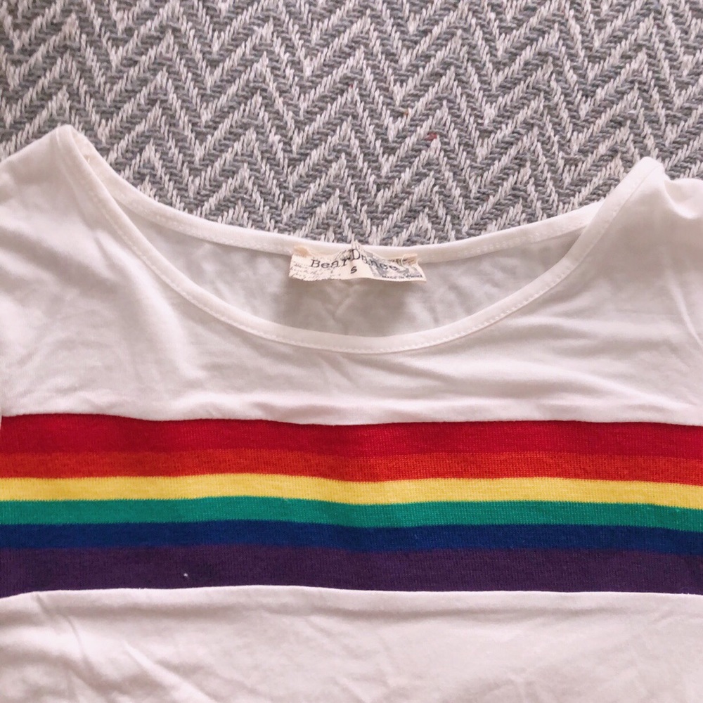 RAINBOW CROP TOP 🌈 🌈
